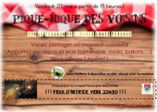 piqu-nique des voisins